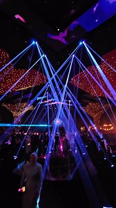 An After Party?? A night club ? Or simply a transformable Setup ☄️☄️☄️ “ Gothic Modern Wonderland “ project build in Forum de Beirut - Lebanon 2023 . First and only wedding project ever happened in the world without a single flower & the first to install the latest lazer technique in the World 🌎 | Baz Events by Walid Baz