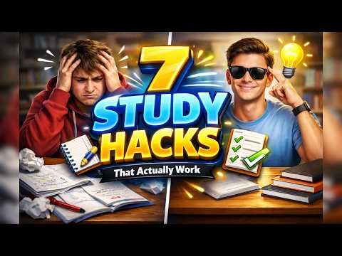 7 Study Hacks That Actually Work