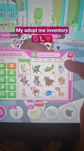my adopt me inventory ❤ #adoptme #roblox #fyp