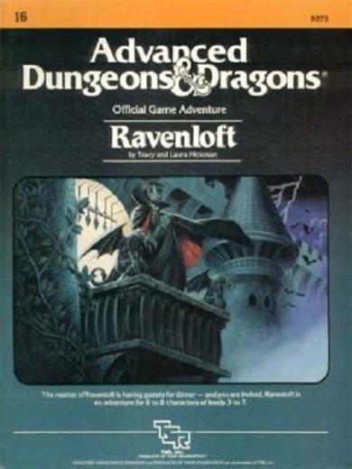 Ravenloft. where Dungeons & Dragons became gothic horror. #Ravenloft #DungeonsAndDragons #Strahd