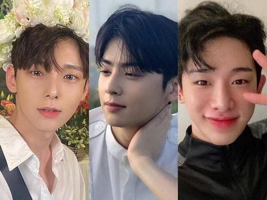 How to pull off the "Oppa" middle part hairstyle