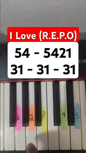I Love (R.E.P.O) – Easy Piano Tutorial 🎹💖