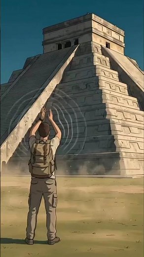 Clap at This Pyramid… Hear a Bird #shorts #facts