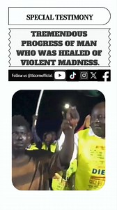 Great Transformation: Progress of man who was healed of violent madness. #PstLazarusMuoka #tlccrmofficial #chosen #online #reesviral #Christians #church #TheLordsChosen | The Lord's Chosen Charismatic Revival Ministries