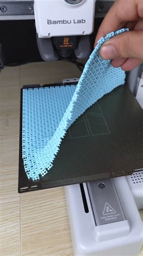 Satisfying 3D Printed Fabric | Flexible Print-in-Place Mesh