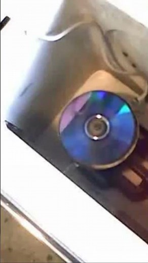 Exploding a CD at high speeds to blow up