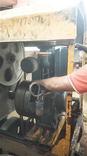 How to Diesel Engine Starting Sound check ✅#engine #machine #diesel #piston