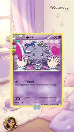 Caterday Spotlight: Espurr 🐾 Cozy… but Powerful