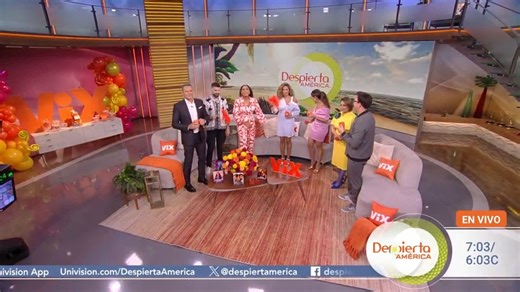 Inicia el programa más feliz de la televisión hispana, #DespiertaAmérica ✨📺 Hoy estamos de fiesta, celebramos el #ViXDay. ✨🥳🧡 #TVContent | Despierta America