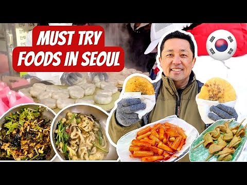 Top Korean Street Food I Recommend You Try! 🇰🇷 Namdaemun Market Seoul Korea