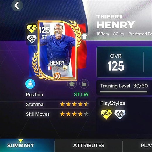 HENRY - The Best STRIKER ? 🔥 #fcmobile