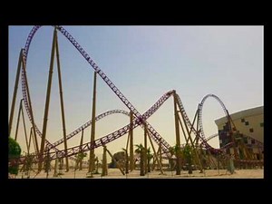 IMG Worlds of Adventure Dubai - 3 Coaster POV Shots