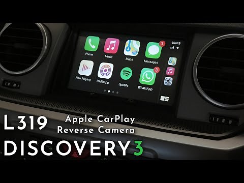 L319 Land Rover Discovery 3 - Apple CarPlay & Reverse Camera Integrated