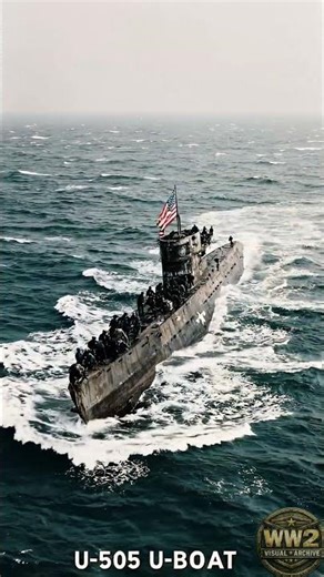 U 505 — Only U boat Captured at Sea by US Navy