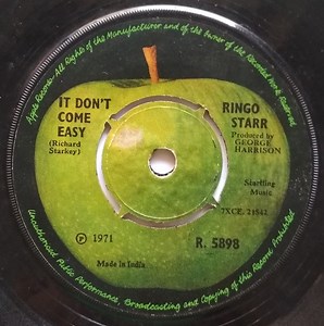 Ringo Starr - It Don't Come Easy / Early 1970