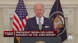 'I would argue the Biden economic plan is working,' says President Biden