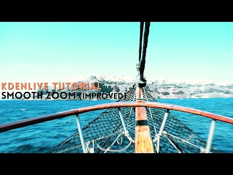 Kdenlive Tutorial - Smooth Zoom with a new method [Transition #1]