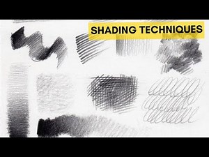 How to shade with different techniques | type of shading techniques | different types of shading