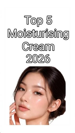 Top 5 Best Moisturizers 2026 😍 #1 Will Shock You! best face cream 2026 #shorts #skincare