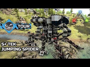ARK: Base Design - Tek Building Ideas - Base Tour(Modded)