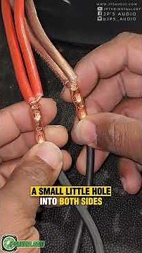 how to extend your subwoofer wires