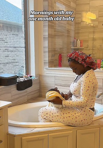 Mornings with My One-Month-Old Baby | Newborn Routine