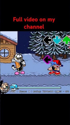 FNF Gorefield Gameboy'd demo #fnf #fnfmod #fridaynightfunkin #gorefield #fnfmods #short #shorts