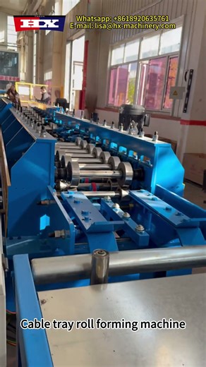 From Coil to Stacked Product: Inside the Fully Automatic Cable Trough Tray Production Line