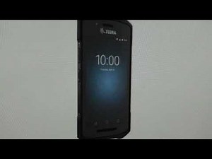 Soft Reset Zebra TC21 Touch Screen Terminal