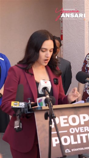 ICE is terrorizing our communities. Families are too afraid to worship, go to school, and leave their homes. That’s not public safety. It’s fear by design. Kristi Noem needs to be impeached. ICE’s slush fund must be eliminated. | Rep. Yassamin Ansari