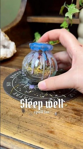 Sleep Well Spell Jar 🌙✨ | Witchcraft for Peaceful Nights & Sweet Dreams