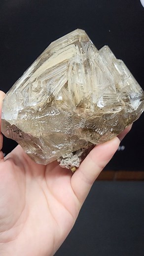 57 reactions · 8 comments | Pssst...you guys wanna see a really good one??  . This large skeletal #HerkimerDiamond with exceptional clay inclusions is even more special because it has virtually no damage. Price: $850 . . #MineralSpecimen #MineralCollecting #FensterQuartz #SkeletalCrystal #SkeletalQuartz #Herkimer #WorldClassMinerals #CrystalCollector #FineMinerals #Beautiful #Mineral #Quartz #Inclusions | Diamond Mountain Mining, LTD | Facebook