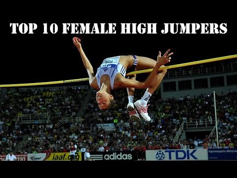 Top 10 female high jumpers of all time