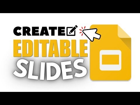 Create an Editable Slide in Google Slides (GEMINI)