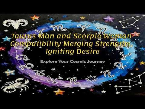 Taurus Man & Scorpio Woman: Merging Strengths, Igniting Eternal Desire 🔥
