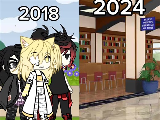 Comparing Animated Characters from 2018 to 2024