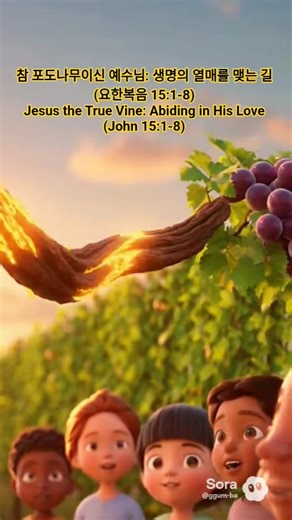 Jesus the True Vine: The Way to Bear the Fruit of Life (John 15:1-8)