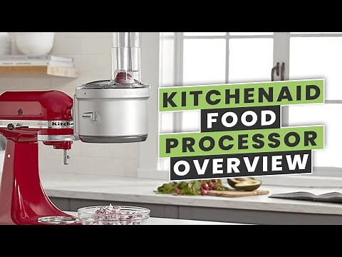 KitchenAid Food Processor 5KSM2FPA | Accessories Overview