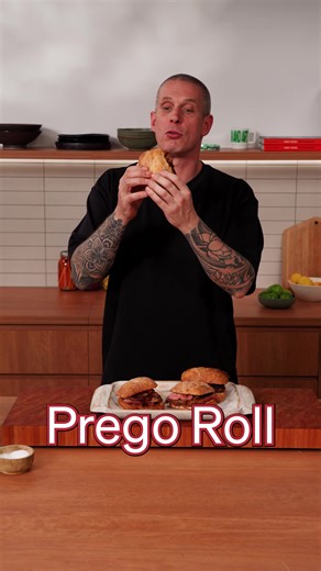 Delicious Prego Roll Recipe with Garlic Butter