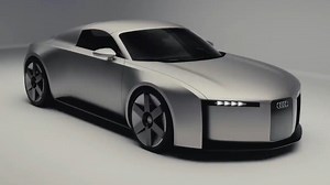 静态实拍奥迪Concept C概念车设计和技术亮点介绍