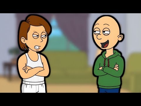 Classic Caillou steals Boris clothes/Grounded