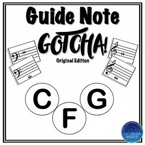 Guide Note Gotcha! Note Reading Game | Original Edition