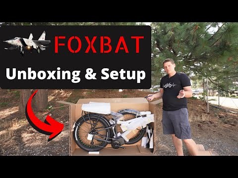 Easy Set Up Of The 1000w FOXBAT Electric Bike