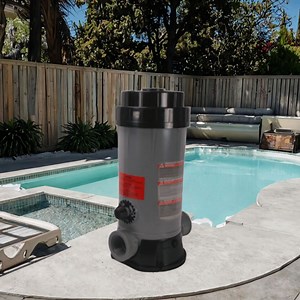 [Hot Item] Jinde Automatic Pool Chlorine Feeder/Chlorinator ABS Material Cl100/Cl200 Model Pill Dispenser