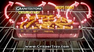 Granite Stone Crisper Tray TV Spot, 'Fast, Easy Non-Stick: $19.99'