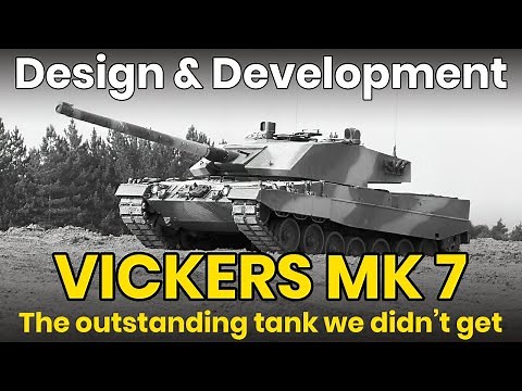 Vickers Mk 7 - Leopard 2 hybrid: Tank Design & Development