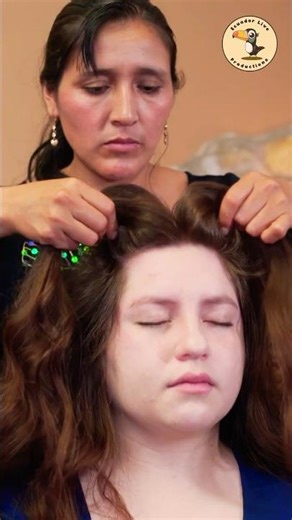 Esperanza's ASMR hair play/brushing massage for relaxation & sleep 😌