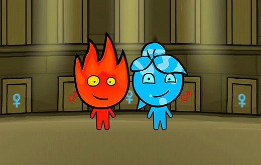 ATEŞ VE SU 1 Oyna 🥇 (2 Kişilik Fireboy & Watergirl Oyunu)