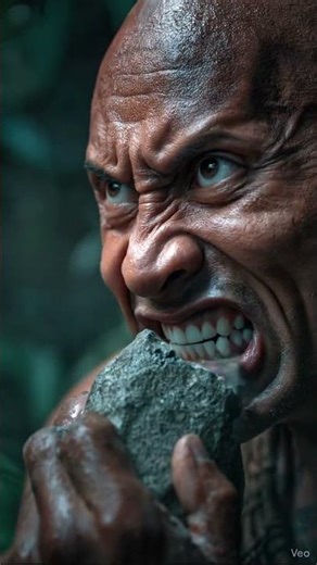 The Rock Eating A ROCK?! 🪨💀 CANNIBALISM ASMR