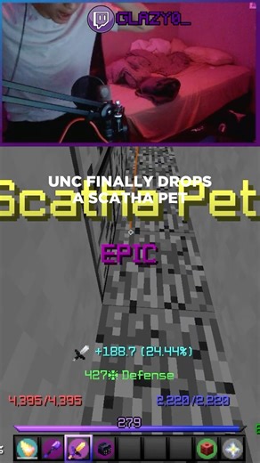 How I Dropped the RAREST Mining PET | Hypixel Skyblock